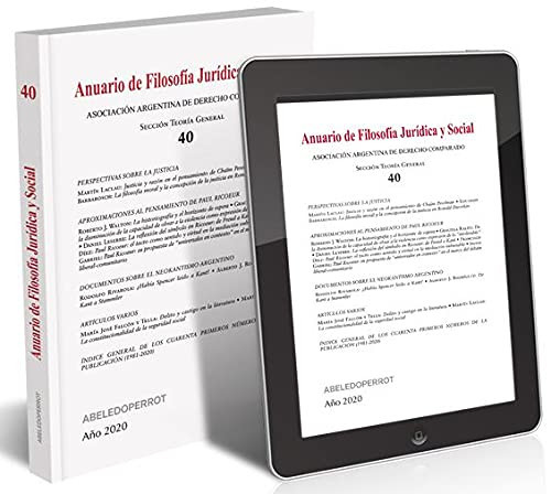 Anuario de Filosofía Jurídica y Social Edición número 40.