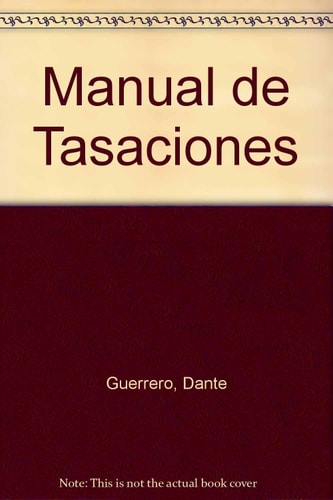 Manual de tasaciones propiedades urbanas y rurales
