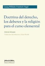 Doctrina del derecho, los deberes y