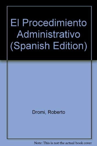 El procedimiento administrativo