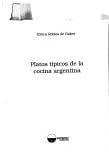 Platos típicos de la cocina argentina (Spanish Edition)