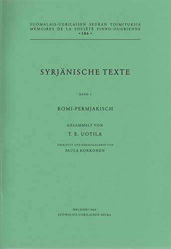 Syrjänische Texte