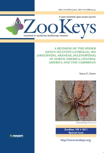 A revision of the spider genus Selenops Latreille, 1819 (Arachnida, Araneae, Selenopidae) in North America, Central America and the Caribbean