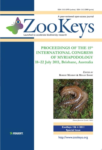 Proceedings of the 15th International Congress of Myriapodology 18?22 July 2011, Brisbane, Australia