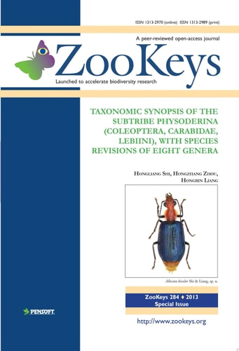Taxonomic synopsis of the subtribe Physoderina (Coleoptera, Carabidae, Lebiini), with species revisions of eight genera