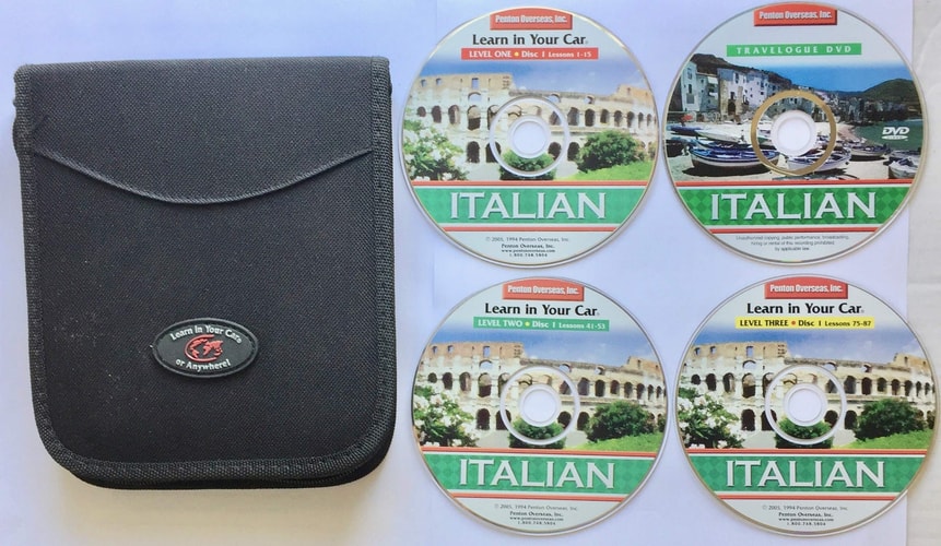 Learn in Your Car Italian: The Complete Language Course--1001 Most Useful Italian Words