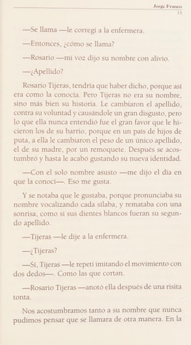 Rosario tijeras