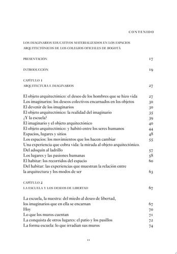 Imaginarios educativos y los espacios arquitectónicos