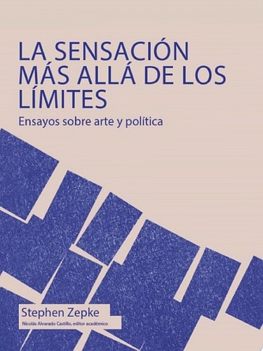 La sensación más allá de los límites Ensayos sobre arte y política