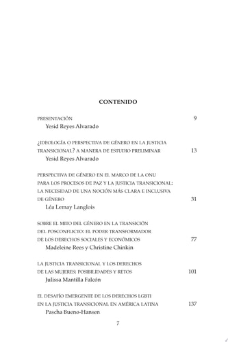¿Ideología o perspectiva de género en la Justicia Transicional?