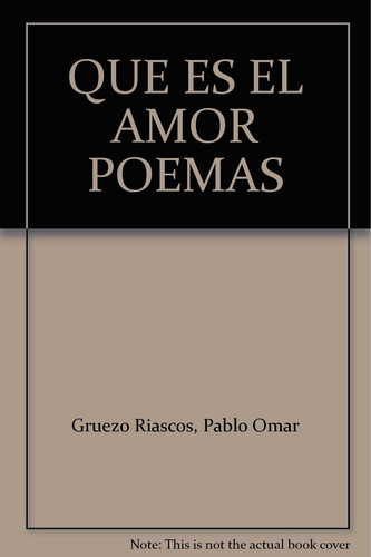 QUE ES EL AMOR POEMAS