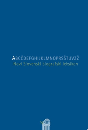 Novi Slovenski biografski leksikon. Prvi zvezek