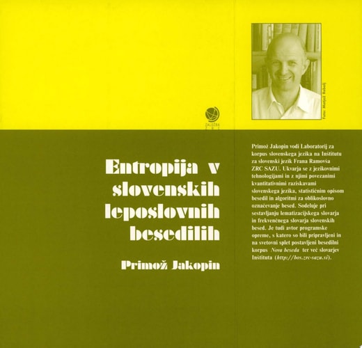 Entropija v slovenskih leposlovnih besedilih