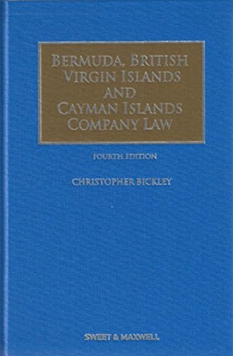 Bermuda, British Virgin Islands, and Cayman Islands Company Law