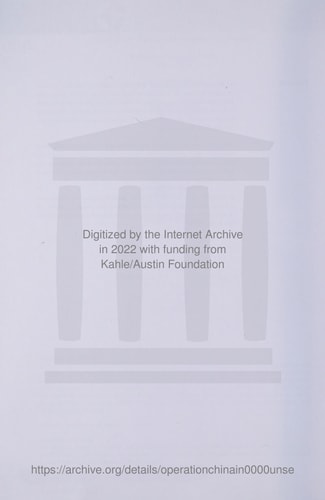 Operation China: An Investor's Manual