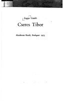 Cseres Tibor (Kortársaink) (Hungarian Edition)