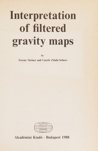 Interpretation of Filtered Gravity Maps