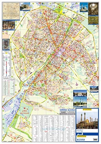 Tourist Map of Qom City