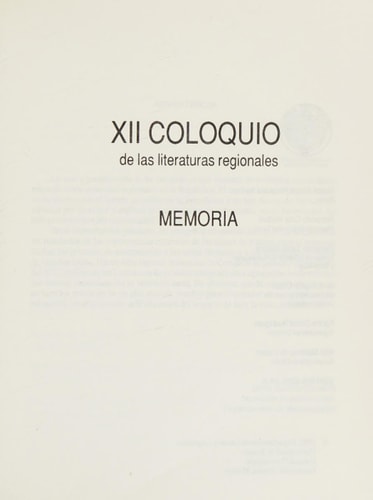 Memoria (Spanish Edition)