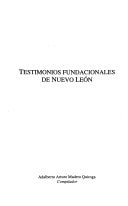 Testimonios fundacionales de Nuevo León