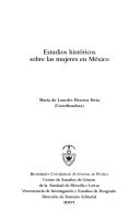 Estudios históricos sobre las mujeres en México