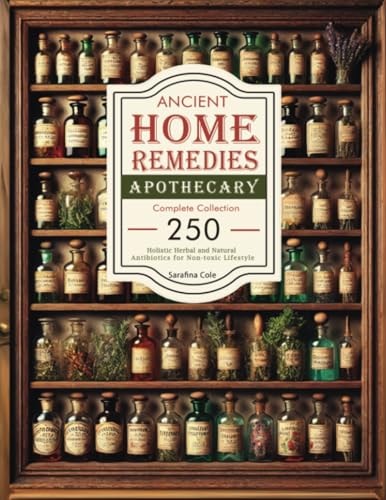 Ancient Home Remedies Apothecary: 250 Complete Collection: Holistic Herbal & Natural Antibiotics for a Non-Toxic Lifestyle