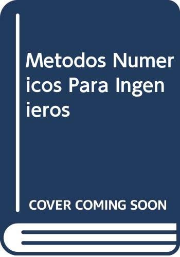 Métodos numéricos para ingenieros