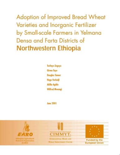 Adoption of Improved Bread Wheat Varieties and Inorganic Fertilizer by Small-scale Farmers in Yelmana Densa, and Farta Districts of Northwestern Ethiopia