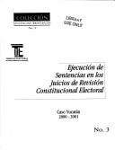Elección de Concejales al Ayuntamiento del Municipio de Asunción Tlacululita, Estado de Oaxaca, por usos y costumbres: caso Oaxaca