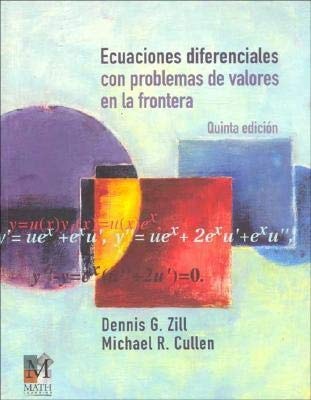 Ecuaciones diferenciales con problemas de valores en la frontera