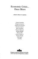 Economic crisis-- once more