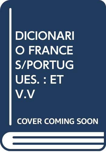 DICIONARIO FRANCES/PORTUGUES. ET V.V