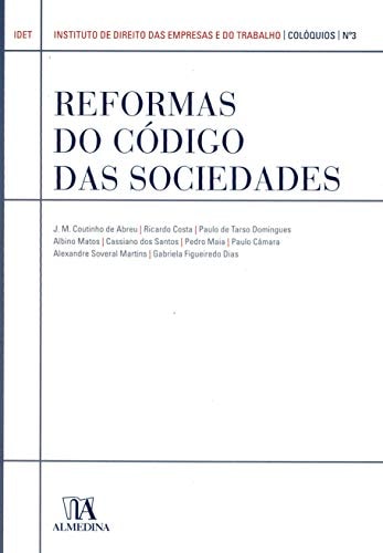Reformas do Código das Sociedades