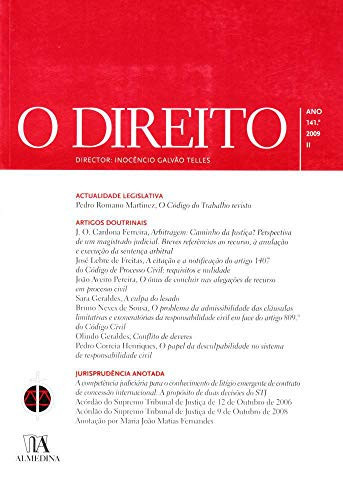 Direito - Ano 141.º, 2009 - II, O