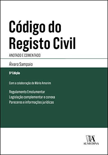 Código do Registo Civil (Portuguese Edition)