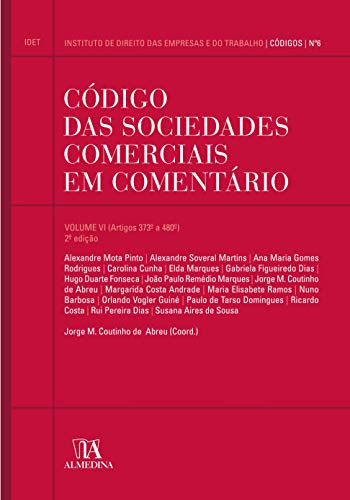 Código das sociedades comerciais em comentário