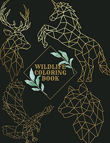 Wildlife Coloring Book Special Art Coloring Pages And Stess Relieving Designs