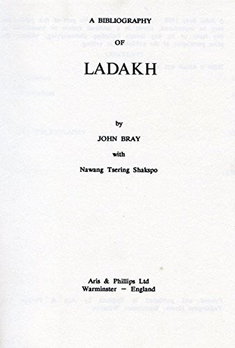 A Bibliography of Ladakh