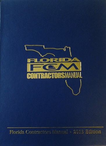 Florida Contractors Manual 2013