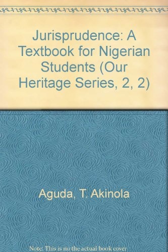 Jurisprudence (Our Heritage Series, 2, 2)