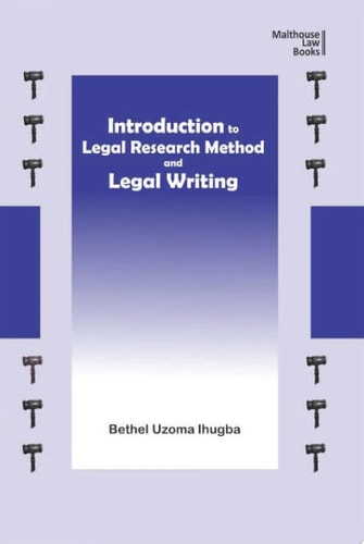 Introduction to Legal Research Method an