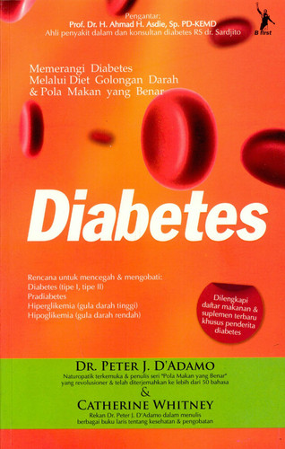 Diabetes - memerangi diabetes melalui diet golongan darah & pola makan yang benar