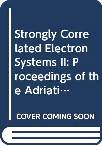 Strongly Correlated Electron Systems 2