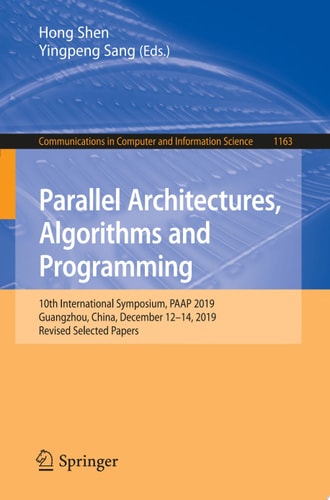 Parallel Architectures, Algorithms and Programming
