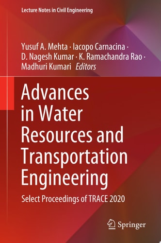 Advances in Water Resources and Transportation Engineering