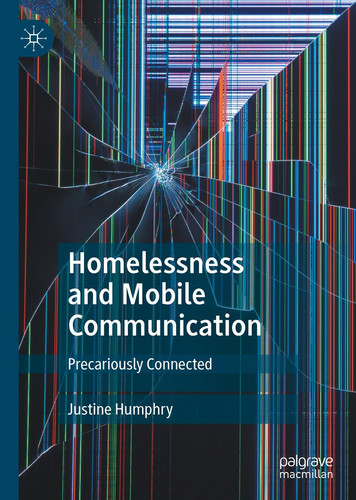 Homelessness and Mobile Communication Precariously Connected