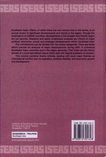 Southeast Asian Affairs 2002
