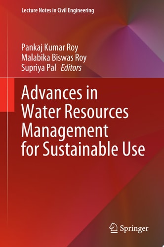 Advances in Water Resources Management for Sustainable Use