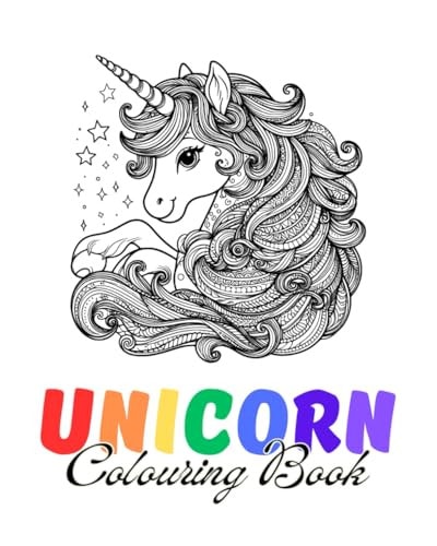 Unicorn Colouring Book