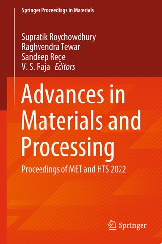Advances in Materials and Processing